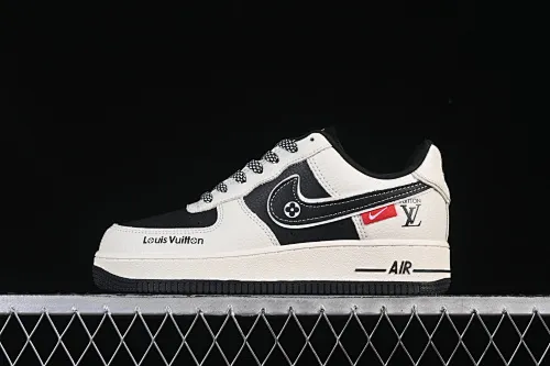 All categories Nk Air Force 1 Air Force series Nk Air Force 1 Low Air Force low-top Nike Air Force 1'07 Low LV joint beige print Air Force 1 low-top casual sneakers DD1982-321